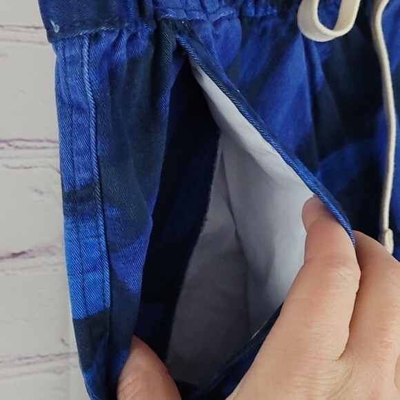 Flex Jogger Shorts Size 30 Blue Navy Paintbrush ARIZONA JEANS CO. NWT - Picture 3 of 8